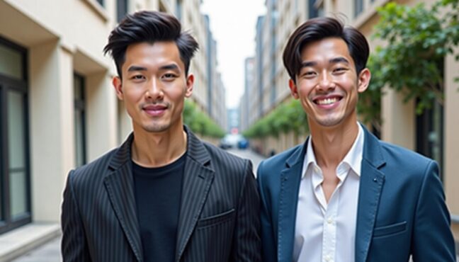 ภาพออฟและกันในซีรีส์ Burnout Syndrome