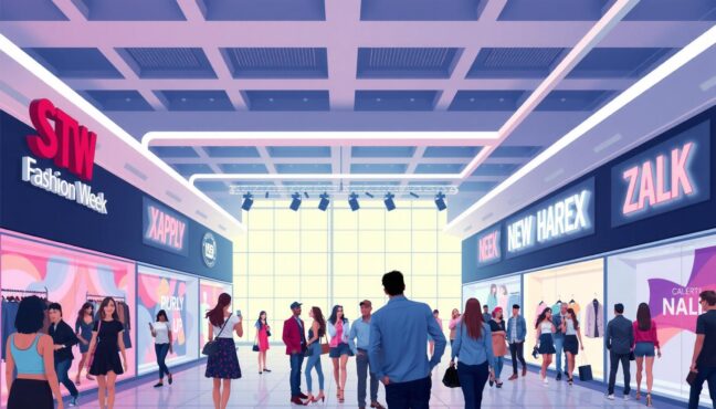 บรรยากาศงานแฟชั่นวีคที่ไอคอนสยาม