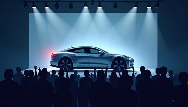 รถยนต์ไฟฟ้าที่กำลังเปิดตัวในงาน