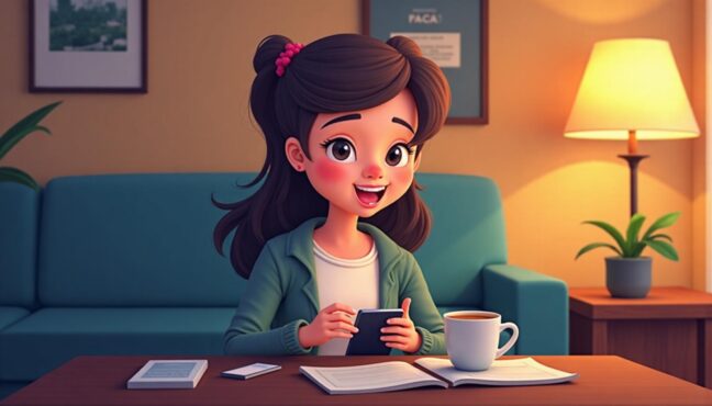 คนวัยรุ่นกำลังจองบัตรคอนเสิร์ตบนสมาร์ทโฟนด้วยความตื่นเต้น