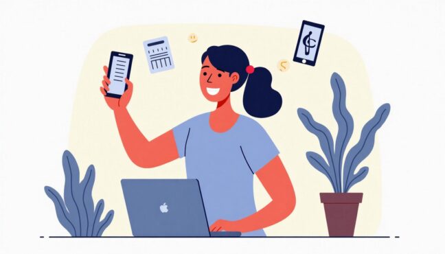 ภาพบุคคลกำลังจองบัตรคอนเสิร์ตผ่านอุปกรณ์หลายเครื่องพร้อมกัน