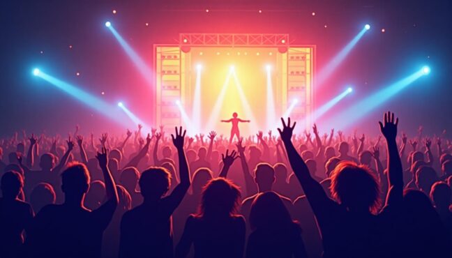 เทศกาลดนตรี T-POP ที่บางแสนกับแฟนๆ กำลังเชียร์ศิลปิน