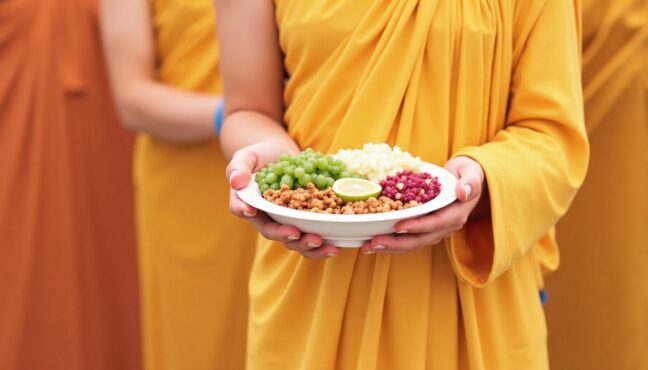 မြန်မာ့ရိုးရာဆွမ်းကပ်ခြင်းဓလေ့