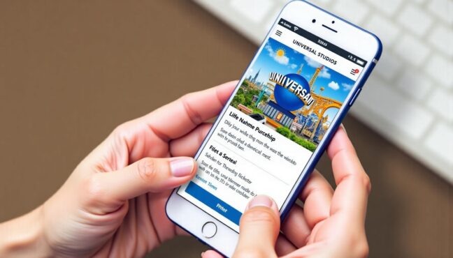 USJ公式チケットストアの購入画面