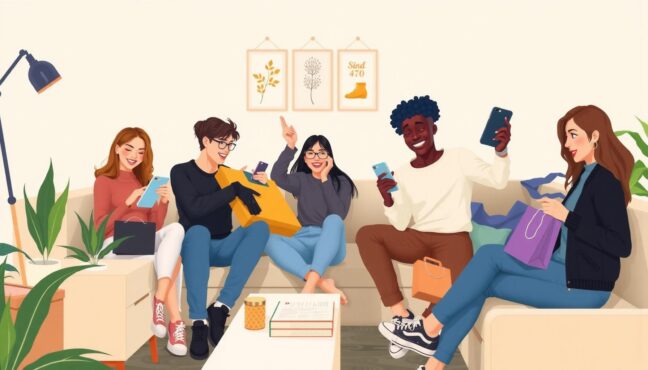 블랙프라이데이 쇼핑을 준비하는 사람들의 모습