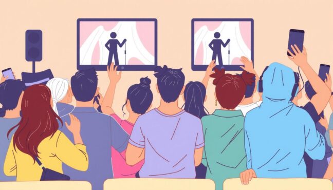 다양한 시간대의 팬들이 함께 MAMA를 보며 소통하는 모습