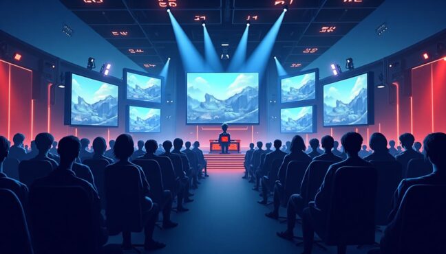 롤드컵 결승전 중계 현장과 해설진