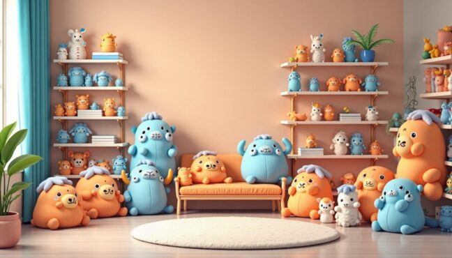 Fuggler ตุ๊กตามอนสเตอร์จัดแสดงในสไตล์นักสะสมยุคใหม่