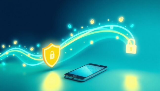 ဒစ်ဂျစ်တယ် လုံခြုံရေး စနစ်ကို သရုပ်ဖော်သော ပုံ