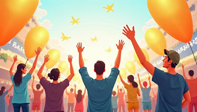 ฉากเทศกาล Macao Wonder Fest 2025 ที่มีผู้คนกำลังสนุกสนานกับโปรโมชั่นท่องเที่ยว