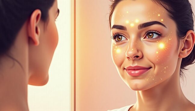 Person experiencing the anti-aging benefits of autophagy through intermittent fasting