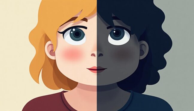 優しいパティシエと冷酷な悪徳刑事を演じ分ける鈴木亮平の一人二役を表現