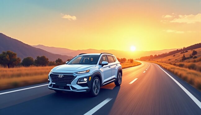 미국 시장에서 현대차의 성공을 상징하는 이미지